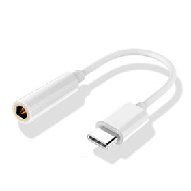 Adaptador Conector Tipo C para Jack 3,5 mm (Digital) COOL (Universal) Branco