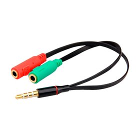 Adaptador Entrada Dupla para Conector Auxiliar de 3,5 mm COOL Universal