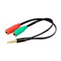 Adaptador Entrada Dupla para Conector Auxiliar de 3,5 mm COOL Universal