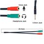 Adaptador Entrada Dupla para Conector Auxiliar de 3,5 mm COOL Universal