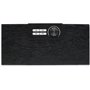 Alto-falante Bluetooth Universal Music COOL Retro (20W) Madeira Preto Frente Prateado