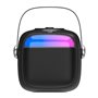 Alto-falante musical Bluetooth universal 6W COOL Mini Karaokê + Microfone Preto