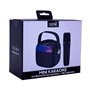 Alto-falante musical Bluetooth universal 6W COOL Mini Karaokê + Microfone Preto