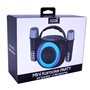 Alto-falante musical Bluetooth universal 6W COOL Mini Karaokê Party + 2 Microfones Preto