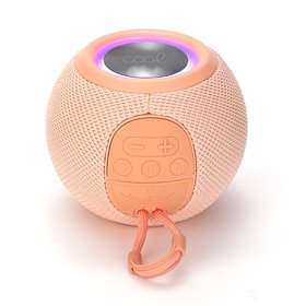 Alto-falante universal bluetooth musical da marca COOL BOOM (6 W) Rosa