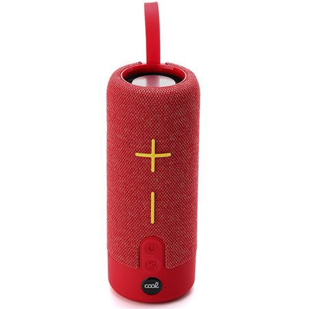 Alto-falante universal para música bluetooth COOL 10W Bass Vermelho