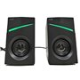 Alto-falantes de computador gaming em PC LED USB COOL 7W