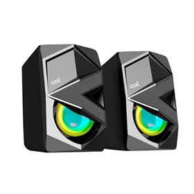 Alto-falantes de computador gaming em PC LED USB COOL 8W