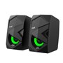 Alto-falantes de computador gaming em PC LED USB COOL 8W