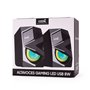 Alto-falantes de computador gaming em PC LED USB COOL 8W