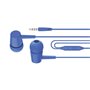 Auscultadores 3,5 mm COOL Bear Stereo com Microfone Azul