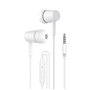 Auscultadores 3,5 mm COOL Bear Stereo com Microfone Branco