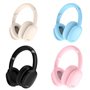 Auscultadores Estéreo Bluetooth COOL Roller Rosa