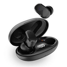 Auscultadores estéreo Bluetooth Dual Pod COOL Feel Preto