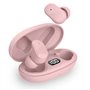 Auscultadores estéreo Bluetooth Dual Pod COOL Feel Rosa