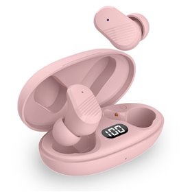 Auscultadores estéreo Bluetooth Dual Pod COOL Feel Rosa