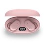 Auscultadores estéreo Bluetooth Dual Pod COOL Feel Rosa
