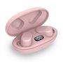 Auscultadores estéreo Bluetooth Dual Pod COOL Feel Rosa