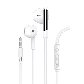 Auscultadores Estéreo COOL Care de 3,5 mm com Microfone Branco