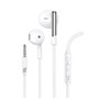 Auscultadores Estéreo COOL Care de 3,5 mm com Microfone Branco