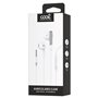 Auscultadores Estéreo COOL Care de 3,5 mm com Microfone Branco