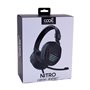 Auscultadores estéreo Gaming COOL Nitro RGB Lighting + Adapt. Áudio de 3,5 mm incluído