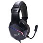 Auscultadores estéreo Gaming COOL Vista RGB Lighting + Adapt. Áudio de 3,5 mm incluído