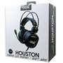 Auscultadores estéreo PC / PS4 / PS5 / Xbox Gaming COOL Houston Lighting + Adapt. Áudio