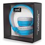 Auscultadores Jack COOL de 3,5 mm Toronto Fones de ouvido com micro azul
