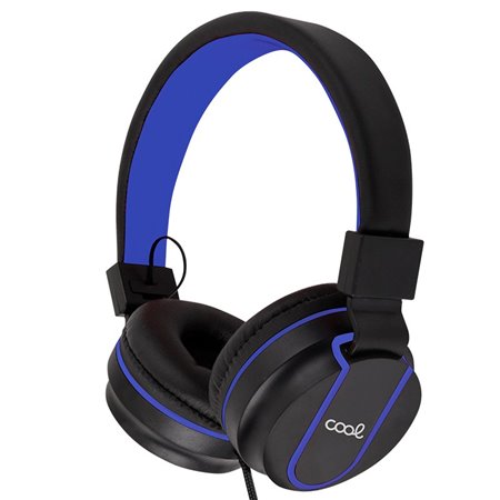 Auscultadores Jack COOL de 3,5 mm Toronto Preto-Azul