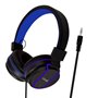 Auscultadores Jack COOL de 3,5 mm Toronto Preto-Azul
