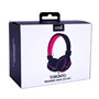 Auscultadores Jack COOL de 3,5 mm Toronto Preto-Vermelho