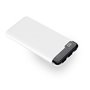 Banco de alimentação de bateria externa universal 10.000 mAh (2 x usb / 2.1A) COOL Slim Branco