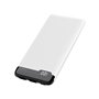 Banco de alimentação de bateria externa universal 10.000 mAh (2 x usb / 2.1A) COOL Slim Branco