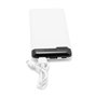 Banco de alimentação de bateria externa universal 10.000 mAh (2 x usb / 2.1A) COOL Slim Branco
