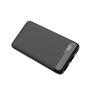 Banco de alimentação de bateria externa universal 10.000 mAh (2 x usb / 2.1A) COOL Slim Preto
