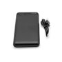 Banco de alimentação de bateria externa universal 10.000 mAh (2 x usb / 2.1A) COOL Slim Preto