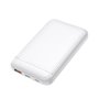 Bateria Externa Power Bank 5000 mAh COOL (2 Cabos: TYPE C / Lightning) Branco