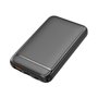 Bateria Externa Power Bank 5000 mAh COOL (2 Cabos: TYPE C / Lightning) Preto
