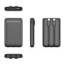 Bateria Externa Power Bank 5000 mAh COOL (2 Cabos: TYPE C / Lightning) Preto