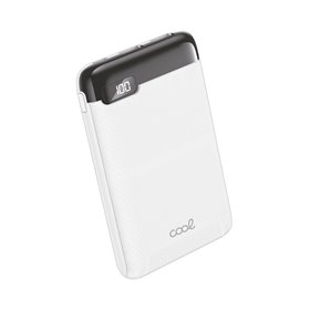 Bateria Externa Power Bank 5000 mAh Display COOL 10W Branco