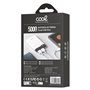 Bateria Externa Power Bank 5000 mAh Display COOL 10W Branco