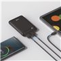 Bateria Externa Power Bank 5000 mAh Display COOL 10W Preto