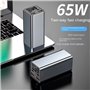 Bateria Externa universal 65W 20.000 mAh (Portáteis) COOL Cinzento
