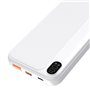 Bateria Externa Universal Power Bank 10.000 mAh (Tipo C / Lightning) COOL Grip Branco