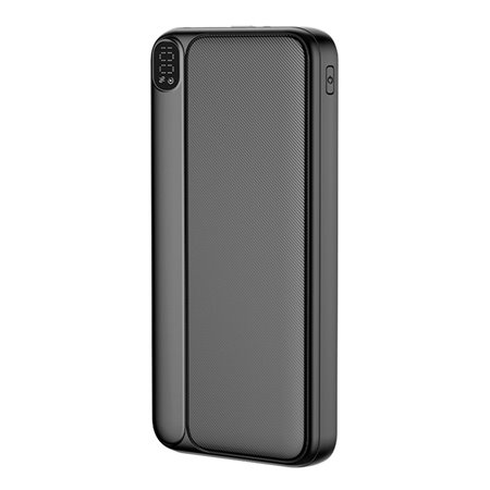 Bateria Externa Universal Power Bank 10.000 mAh (Tipo C / Lightning) COOL Grip Preto