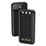 Bateria Externa Universal Power Bank 10.000 mAh + Carregamento Rápido 22,5W - 3A (3 conexões) Preto