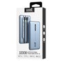Bateria Externa Universal Power Bank 10.000 mAh PD 22,5W (2 conexões) Azul