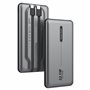 Bateria Externa Universal Power Bank 10.000 mAh PD 22,5W (2 conexões) Cinza