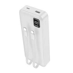 Bateria Externa Universal Power Bank 22.5W 20.000 mAh (Tipo C / Lightning) COOL Branco